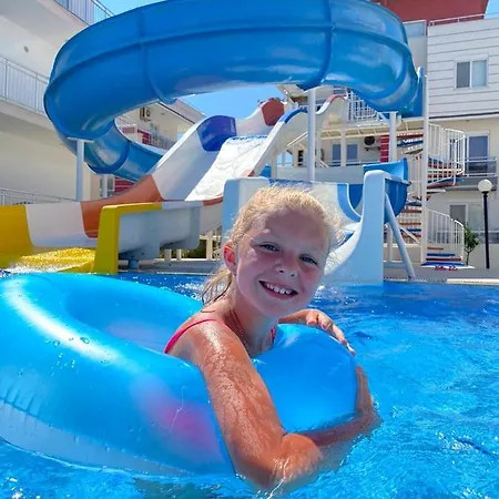 Antalya Belek 4 Nirvana Club First Floor Two Bedrooms Pool View With Water Slide Close To Center - Belek Beach Park